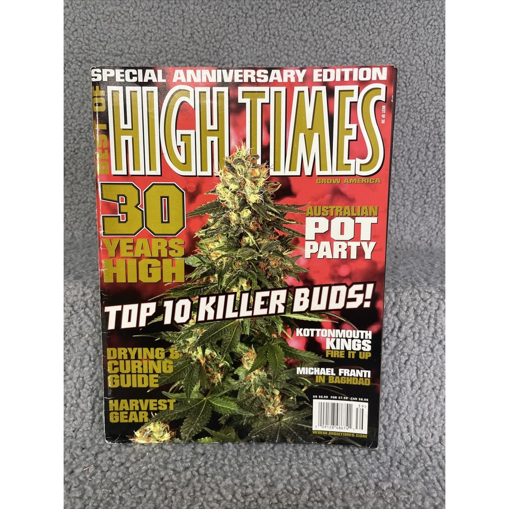 High Times Best Of Issue 39 Special Anniversary Issue - Drying & Curing Guide
